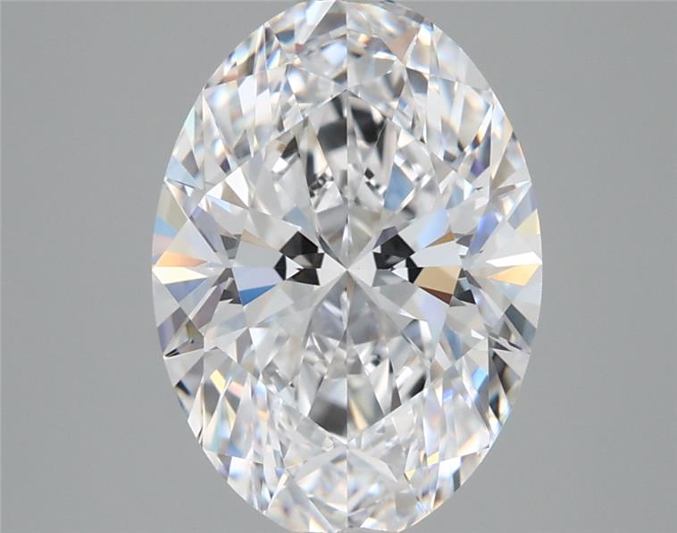 2.71ct Oval D FL Lab-Grown Diamond