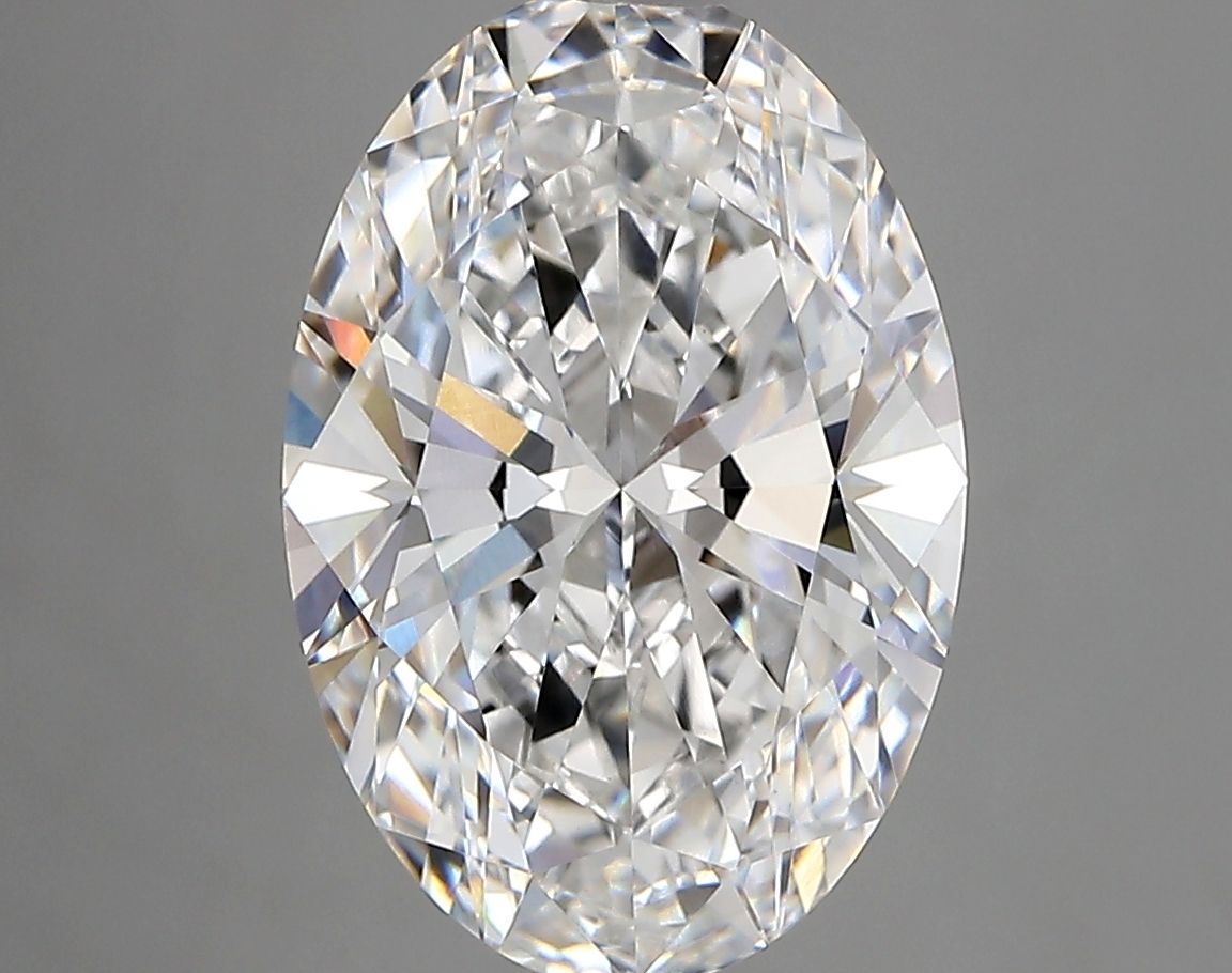 4.32ct Oval D VVS2 Lab-Grown Diamond