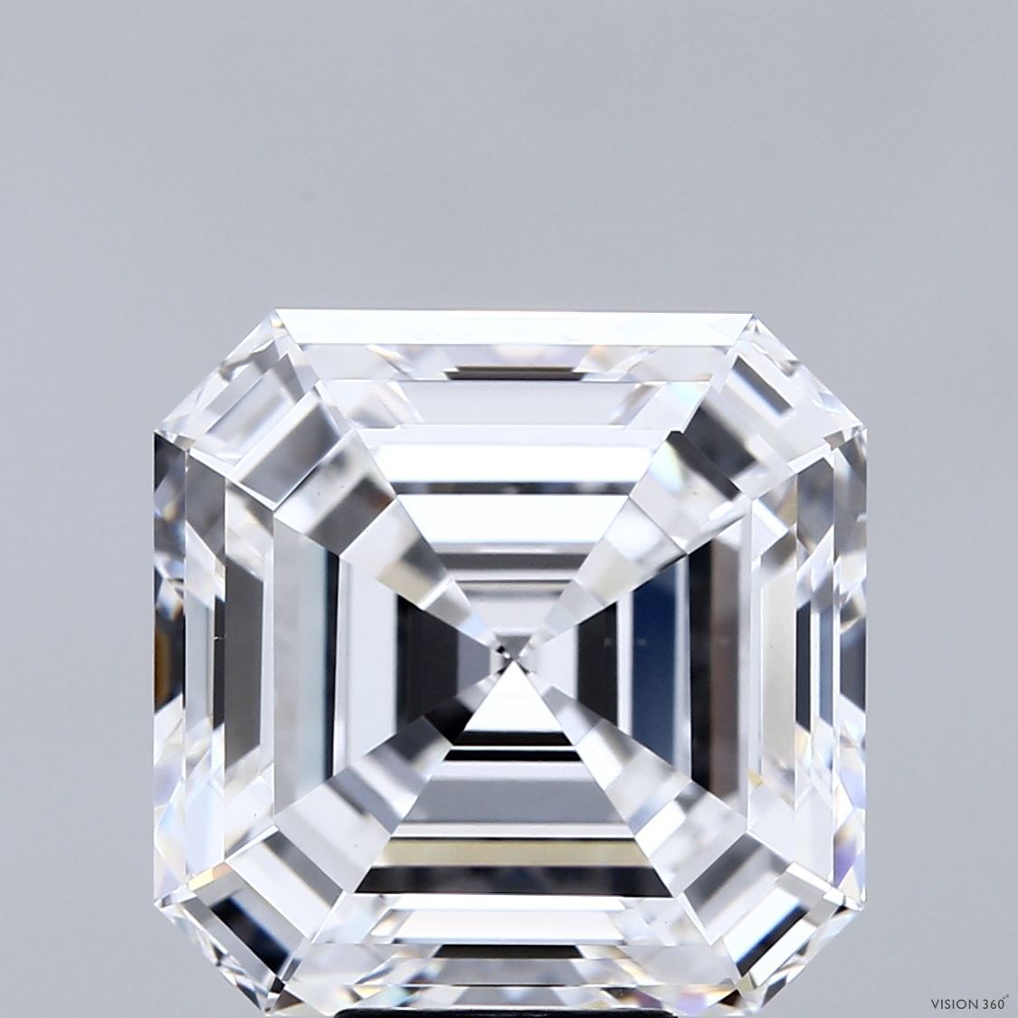 10.09 Carat ASSCHER Shape D Colour VVS2 Clarity  Cut - White Lab Diamond - 1876552