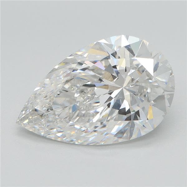 15.04 Carat PEAR Shape F Colour VS1 Clarity  Cut - White Lab Diamond - 2490733