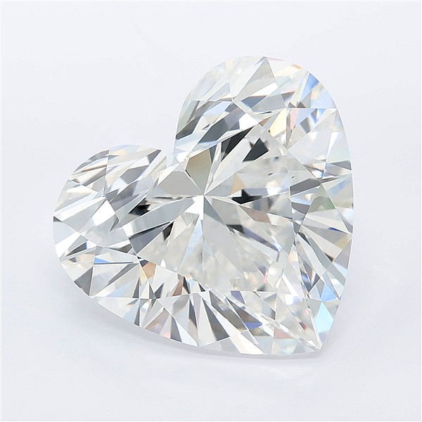 10.04 Carat HEART Shape E Colour VVS2 Clarity  Cut - White Lab Diamond - 2007172