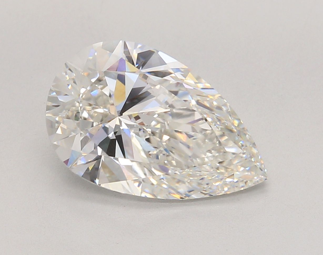 5.01ct Pear F VVS2 Lab-Grown Diamond