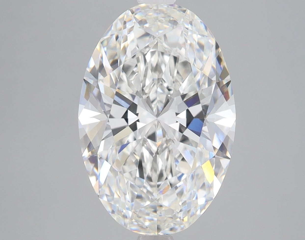 4.01ct Oval F VVS2 Lab-Grown Diamond