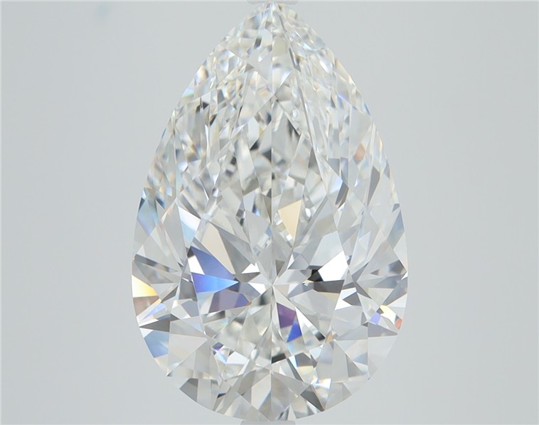4.08ct Pear F VVS2 Lab-Grown Diamond