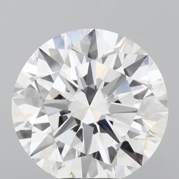 6.06ct Round F VS1 Lab-Grown Diamond