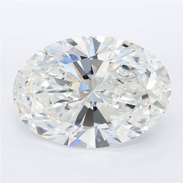 13.56ct Oval F VVS2 Lab-Grown Diamond