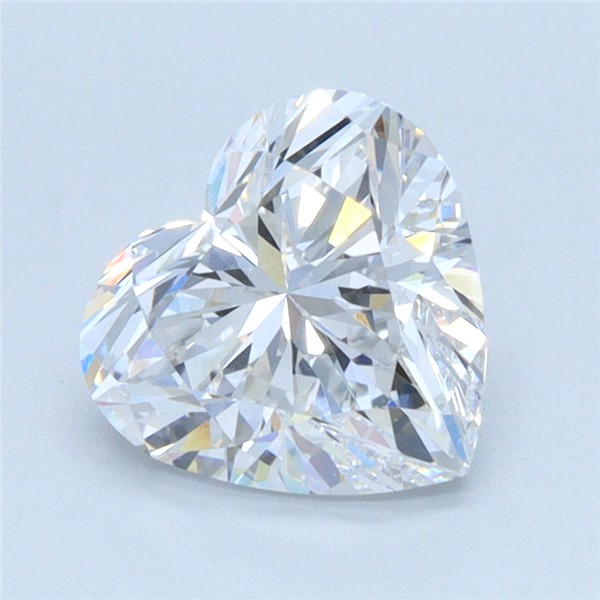 1.08ct Heart E VVS2 Lab-Grown Diamond