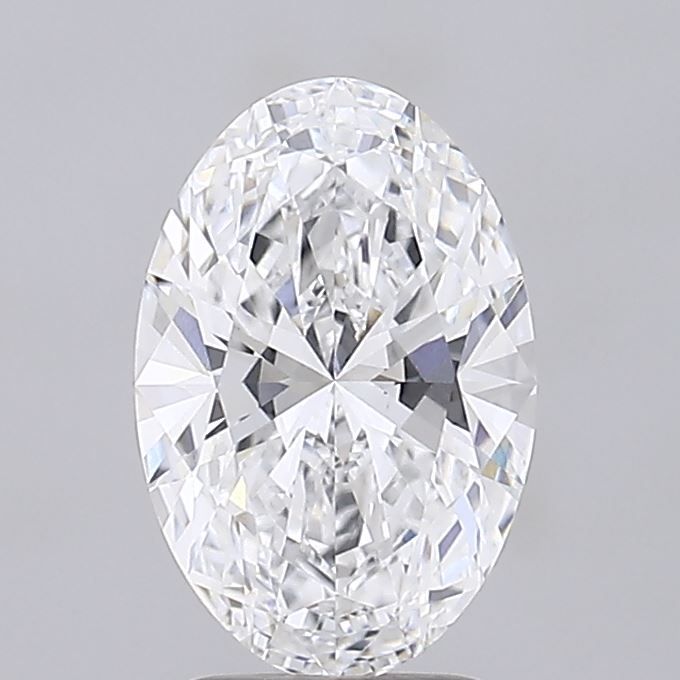 3.02ct Oval D VVS1 Lab-Grown Diamond