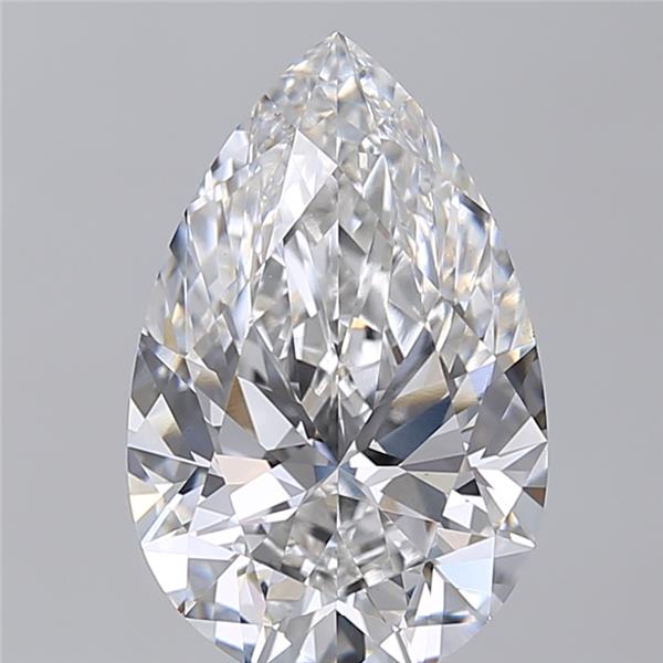 4.01ct Pear F VVS2 Lab-Grown Diamond