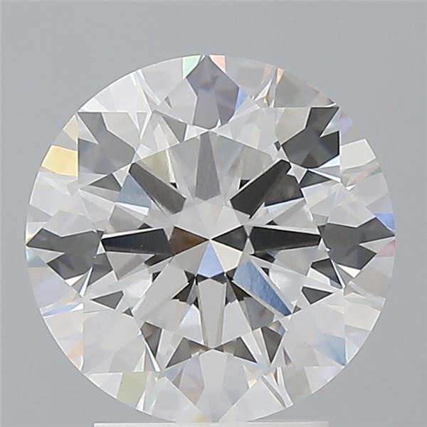 3.09ct Round E VVS2 Lab-Grown Diamond