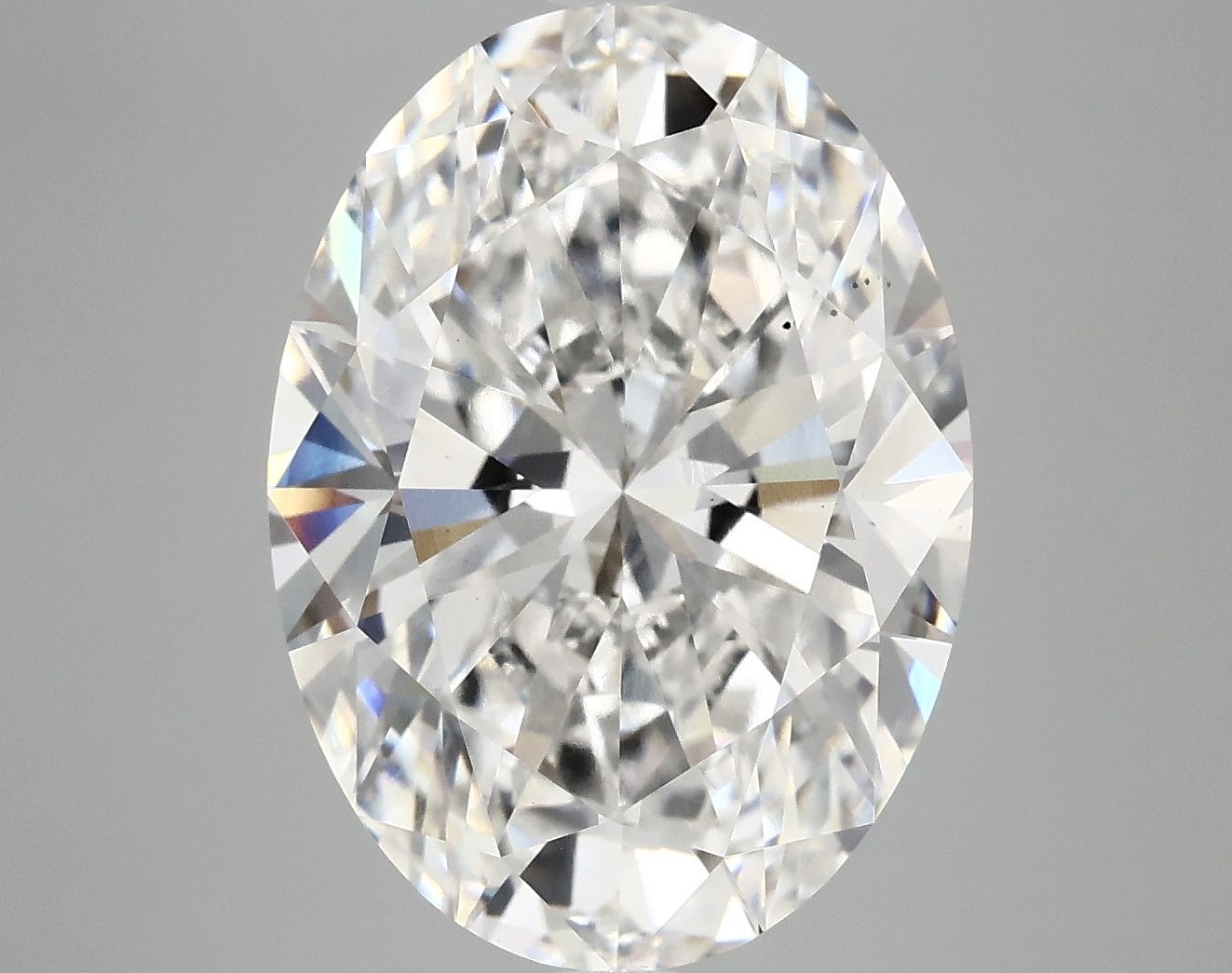 7.16ct Oval E VS2 Lab-Grown Diamond