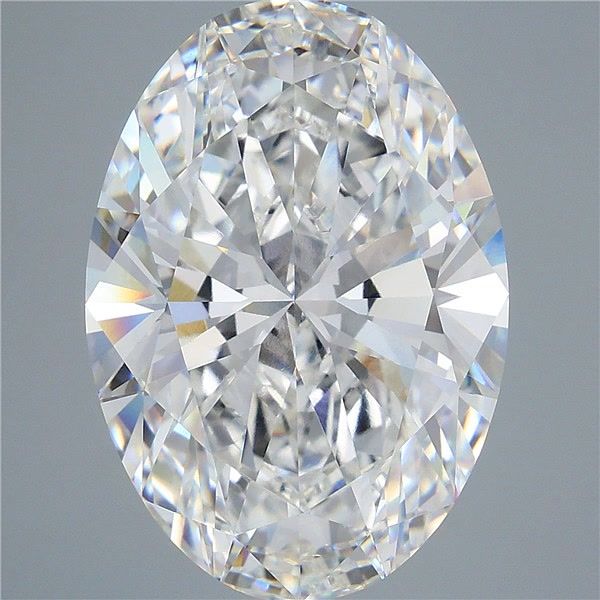 13.57ct Oval F VVS2 Lab-Grown Diamond