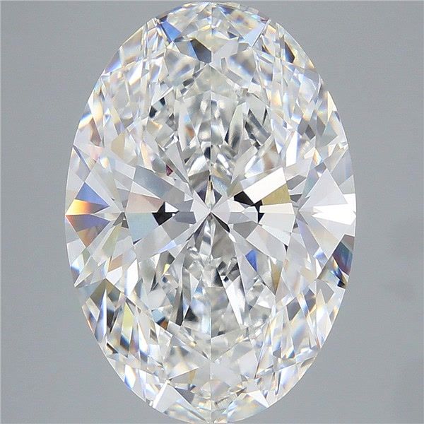 11.06ct Oval F VVS2 Lab-Grown Diamond