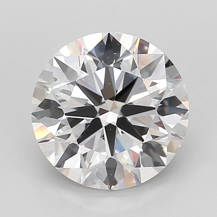 2.5ct Round D VS2 Lab-Grown Diamond