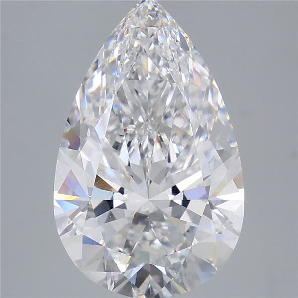 5ct Pear D VVS1 Lab-Grown Diamond
