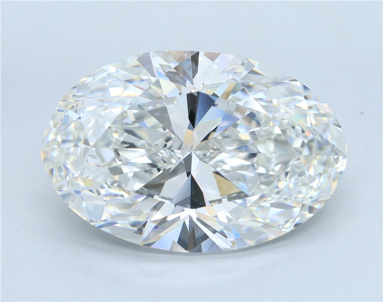 12.02 Carat OVAL Shape F Colour VVS2 Clarity  Cut - White Lab Diamond - 2736027