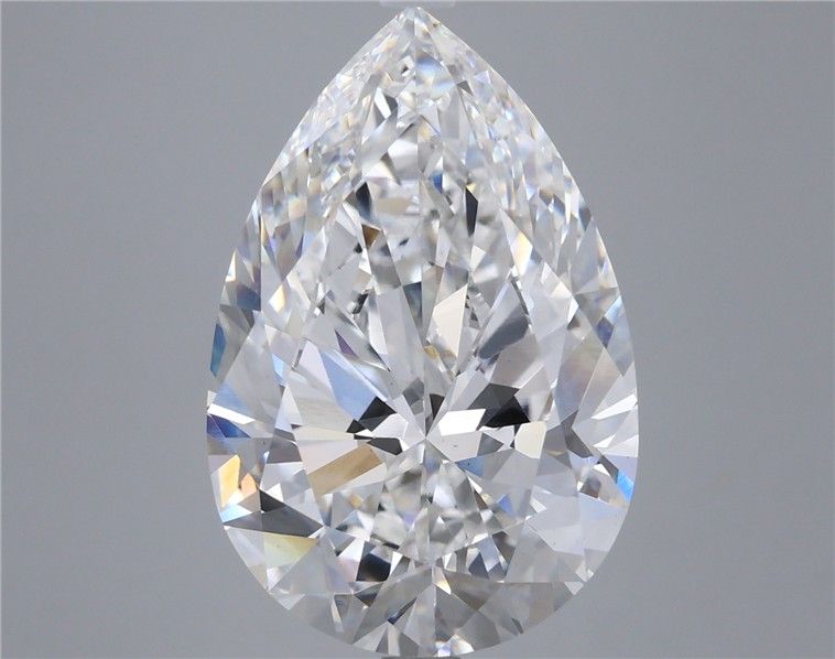 8.08ct Pear F VS1 Lab-Grown Diamond