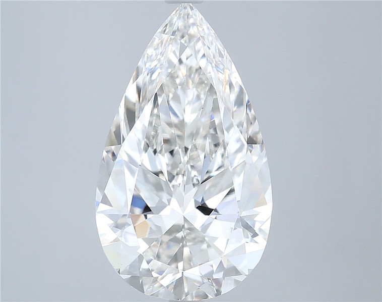 4.52ct Pear F VVS2 Lab-Grown Diamond