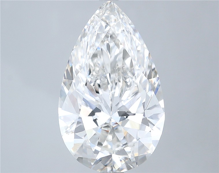 4.55ct Pear F VVS2 Lab-Grown Diamond