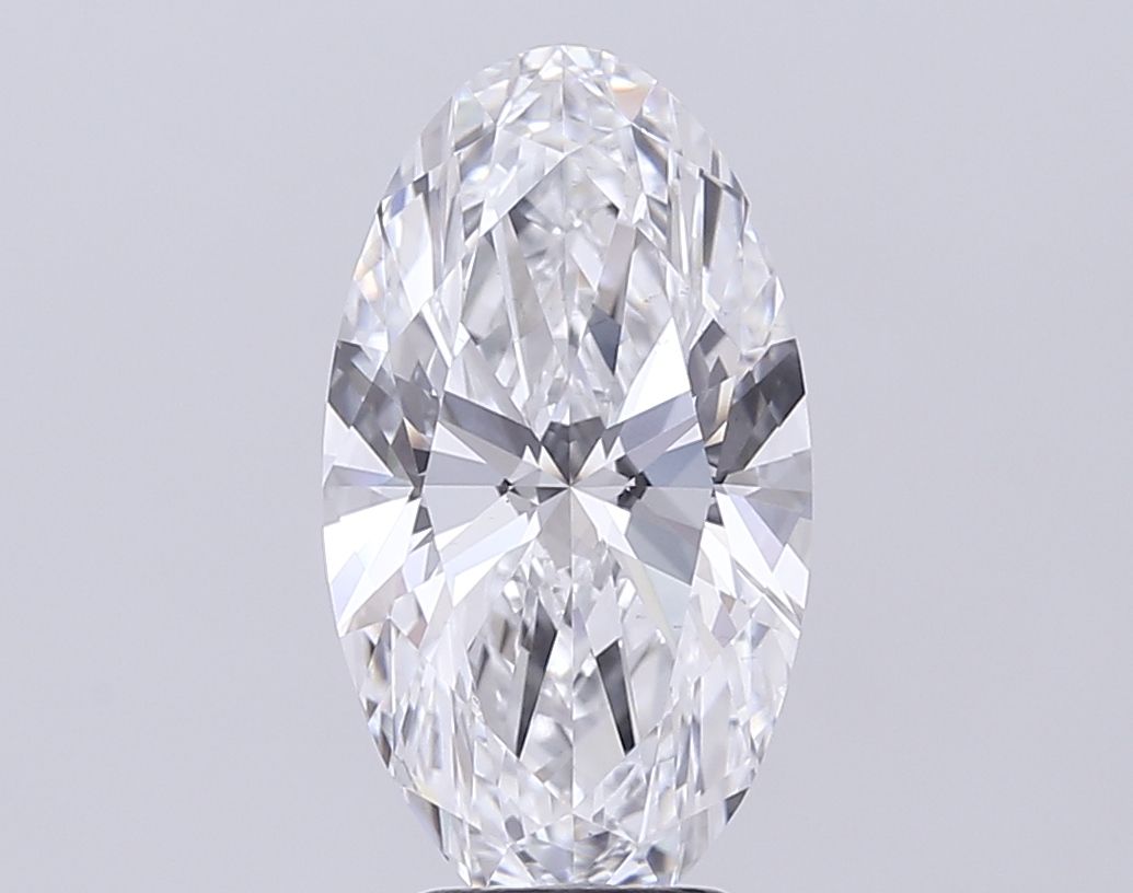 4.03ct Moval D VS1 Lab-Grown Diamond