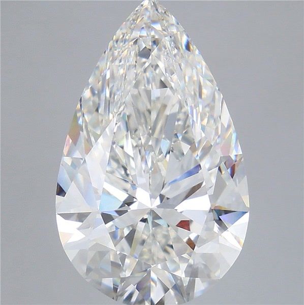 8.55ct Pear F VVS2 Lab-Grown Diamond
