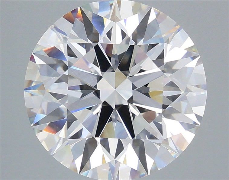 6.5ct Round F VVS2 Lab-Grown Diamond