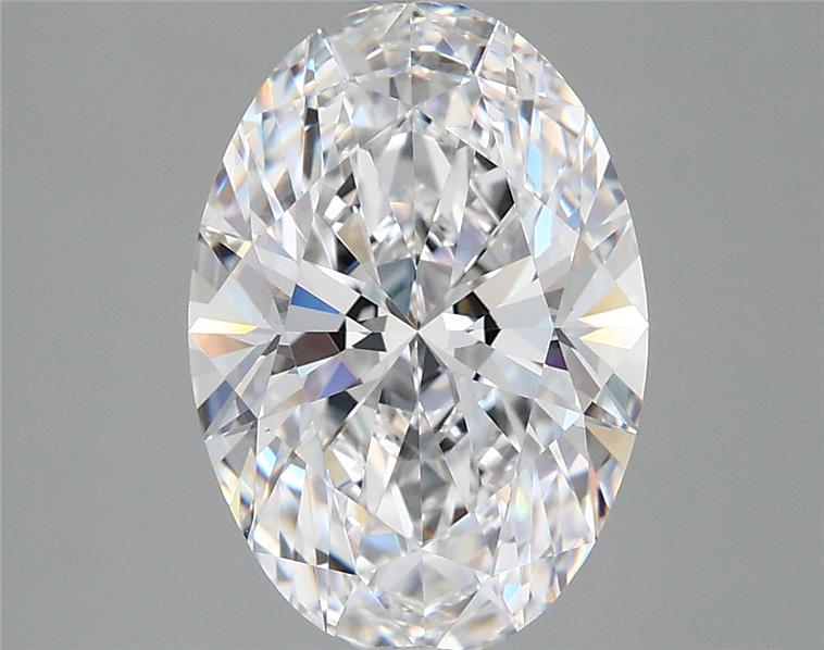 3.15ct Oval D IF Lab-Grown Diamond