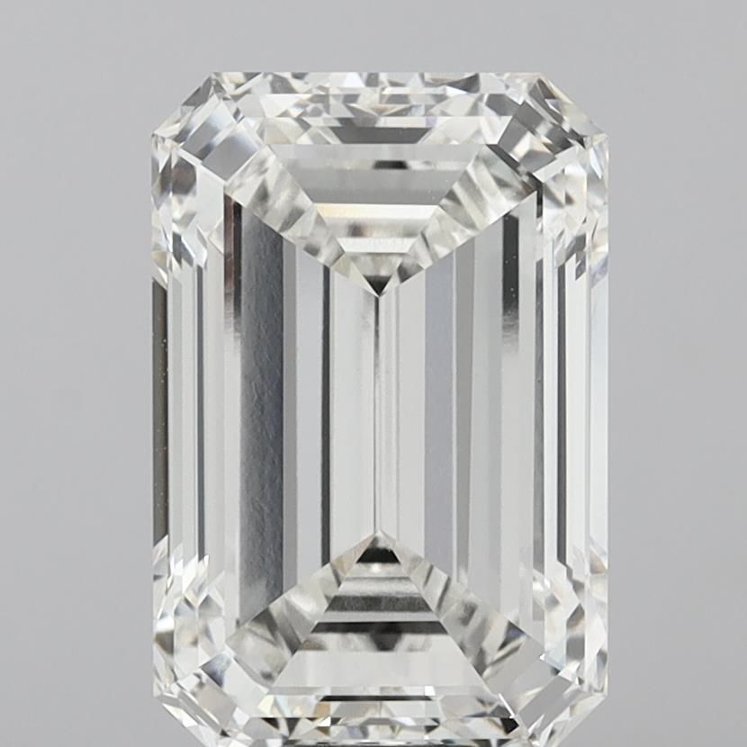 11.52 Carat EMERALD Shape G Colour VVS2 Clarity  Cut - White Lab Diamond - 2092147