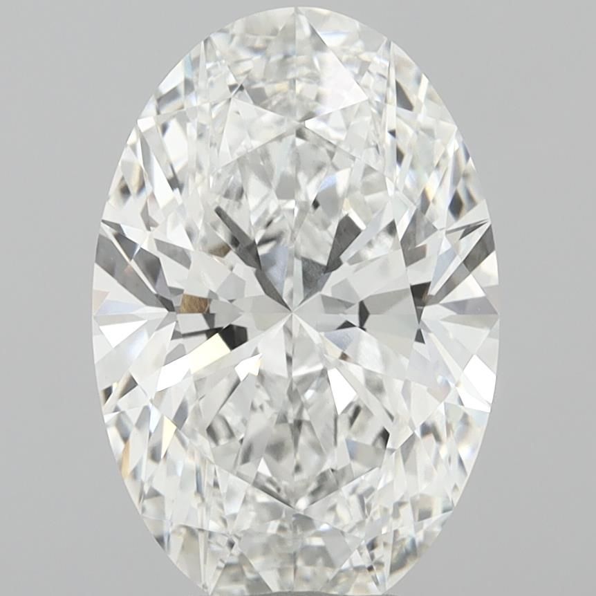 10.28 Carat OVAL Shape F Colour VVS2 Clarity  Cut - White Lab Diamond - 2036707