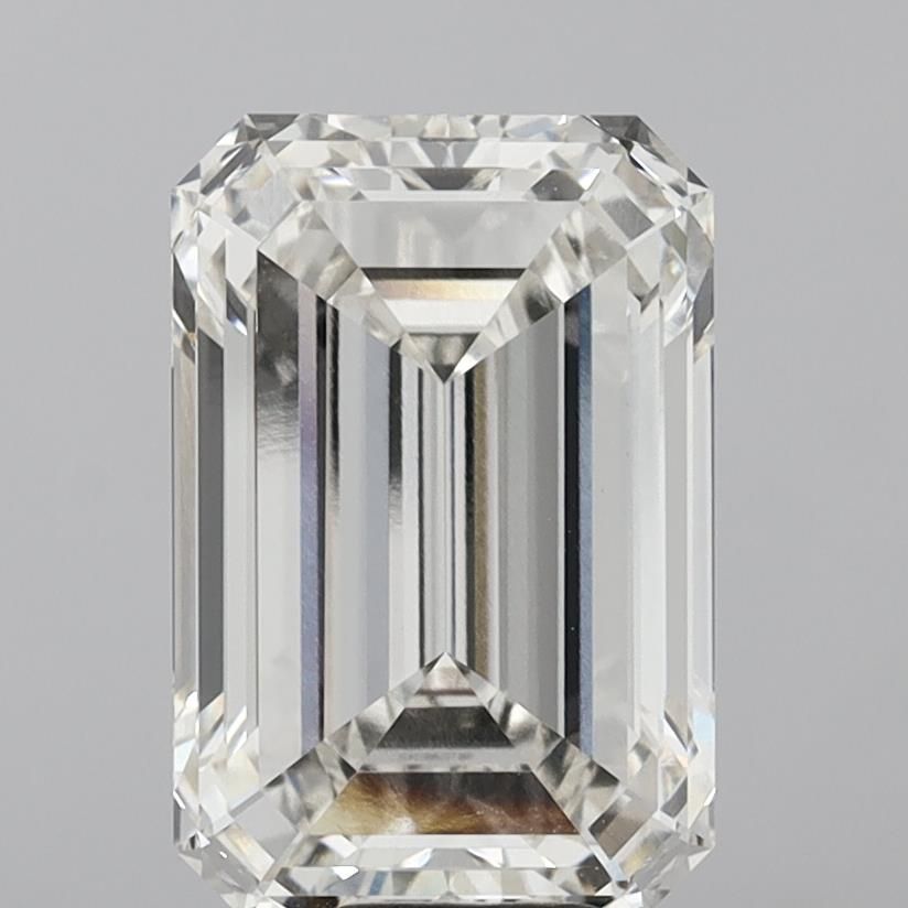 10.09 Carat EMERALD Shape H Colour VVS1 Clarity  Cut - White Lab Diamond - 2092146