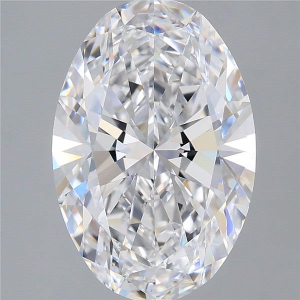 4.01ct Oval D VVS2 Lab-Grown Diamond
