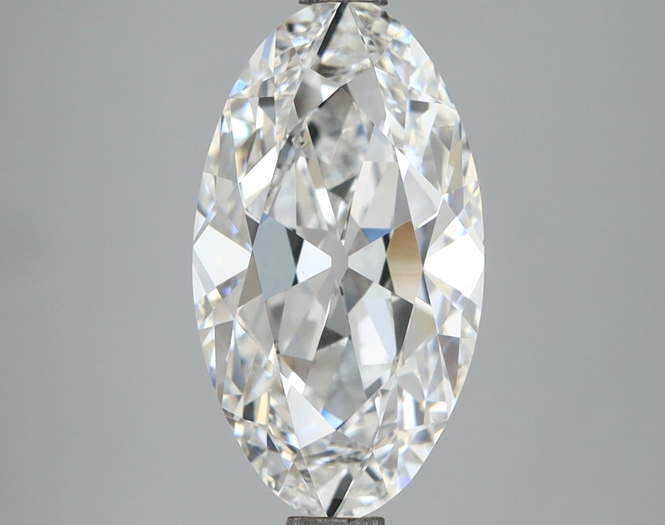 3.59ct Moval D VVS2 Lab-Grown Diamond