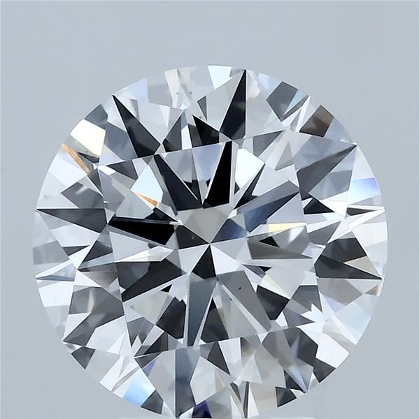 3.75ct Round D VS1 Lab-Grown Diamond