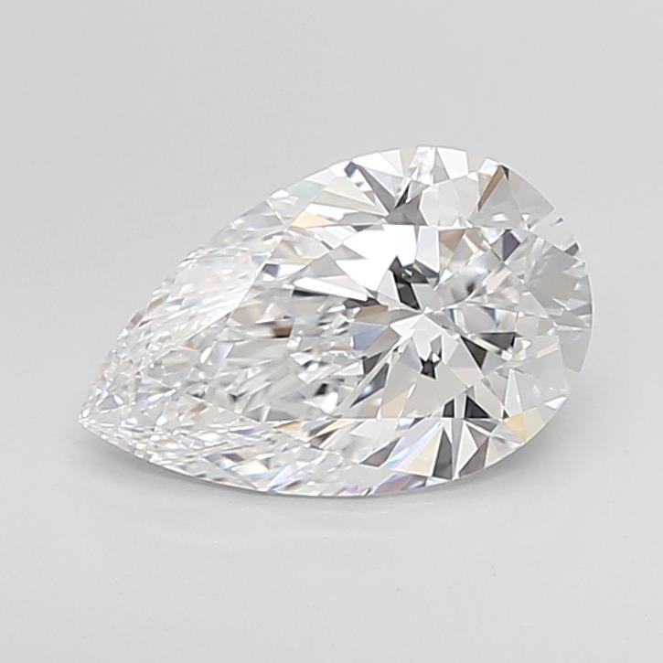 2.63ct Pear D VVS1 Lab-Grown Diamond