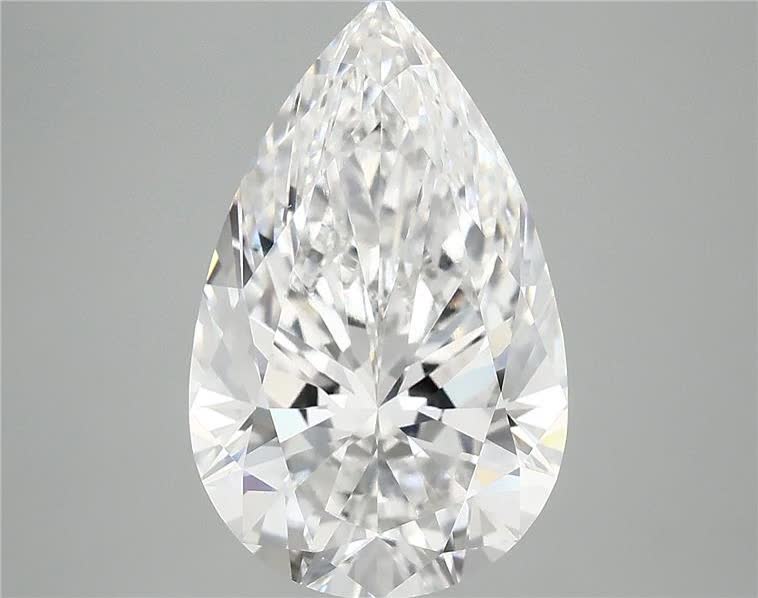 3.88ct Pear F VVS2 Lab-Grown Diamond