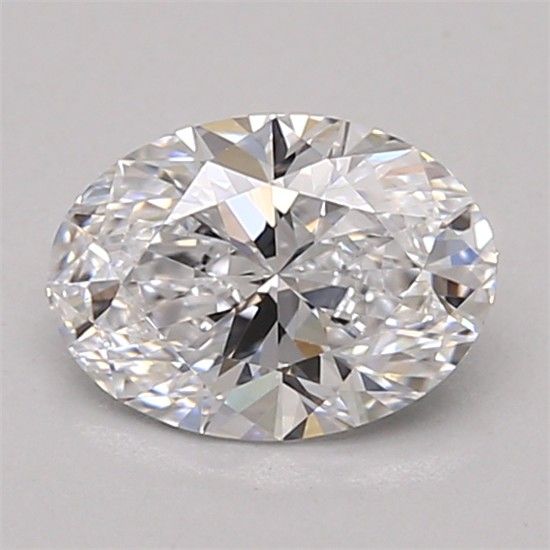 0.8ct Oval D IF Lab-Grown Diamond