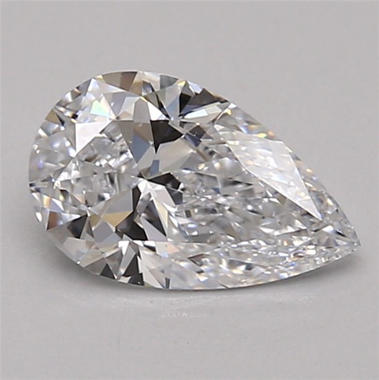 0.88ct Pear D IF Lab-Grown Diamond