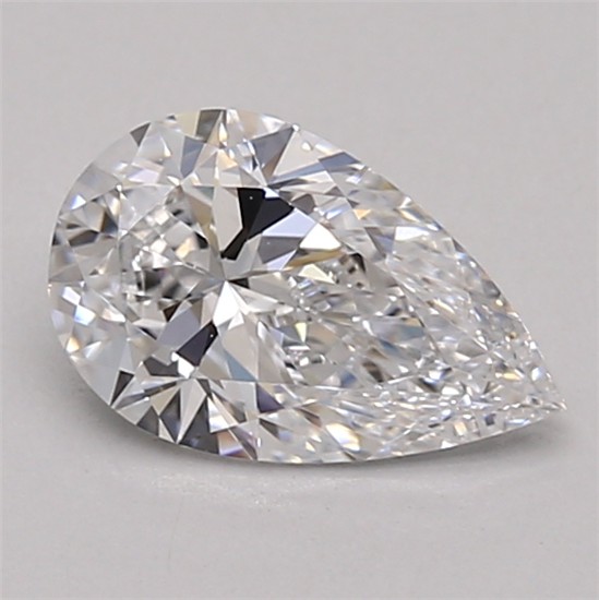 0.8ct Pear D VVS2 Lab-Grown Diamond
