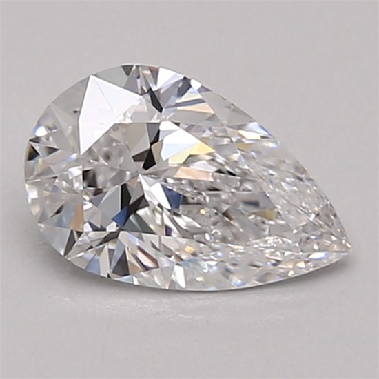 0.74ct Pear D IF Lab-Grown Diamond