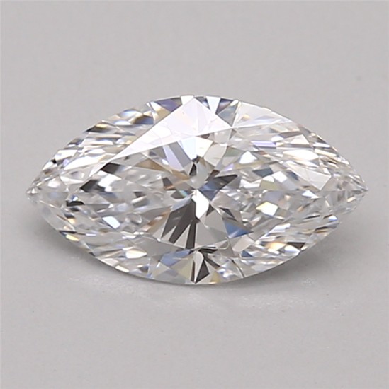 0.8ct Marquise D IF Lab-Grown Diamond
