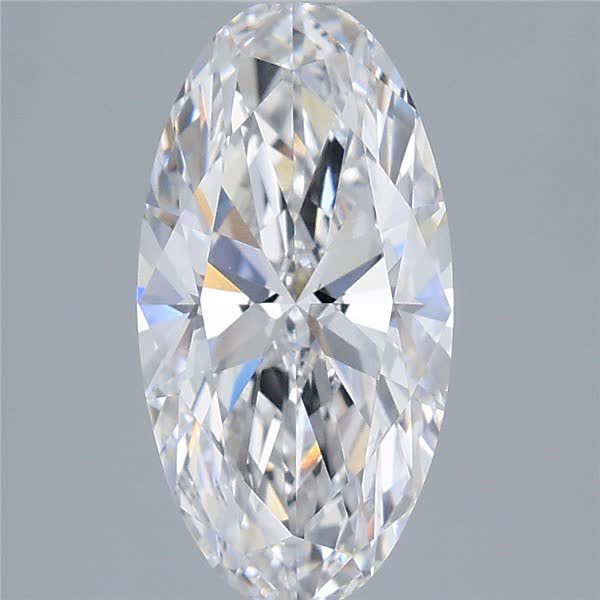 2.09ct Moval D VVS2 Lab-Grown Diamond