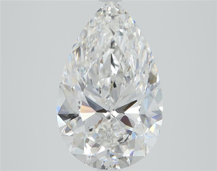 7.06ct Pear F VVS2 Lab-Grown Diamond