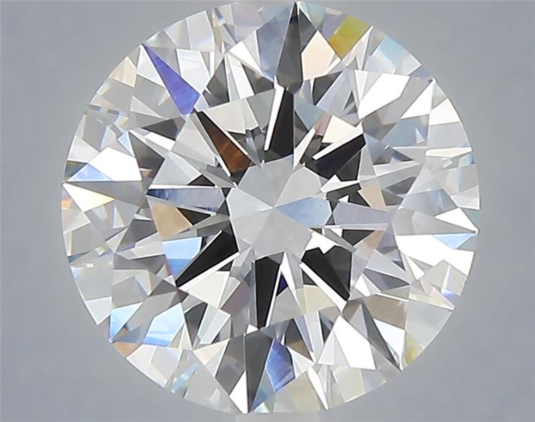 4.01ct Round F VVS2 Lab-Grown Diamond