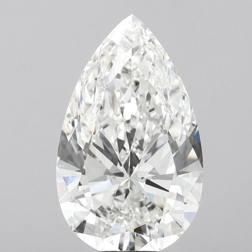10.04 Carat PEAR Shape E Colour VS1 Clarity  Cut - White Lab Diamond - 2317313