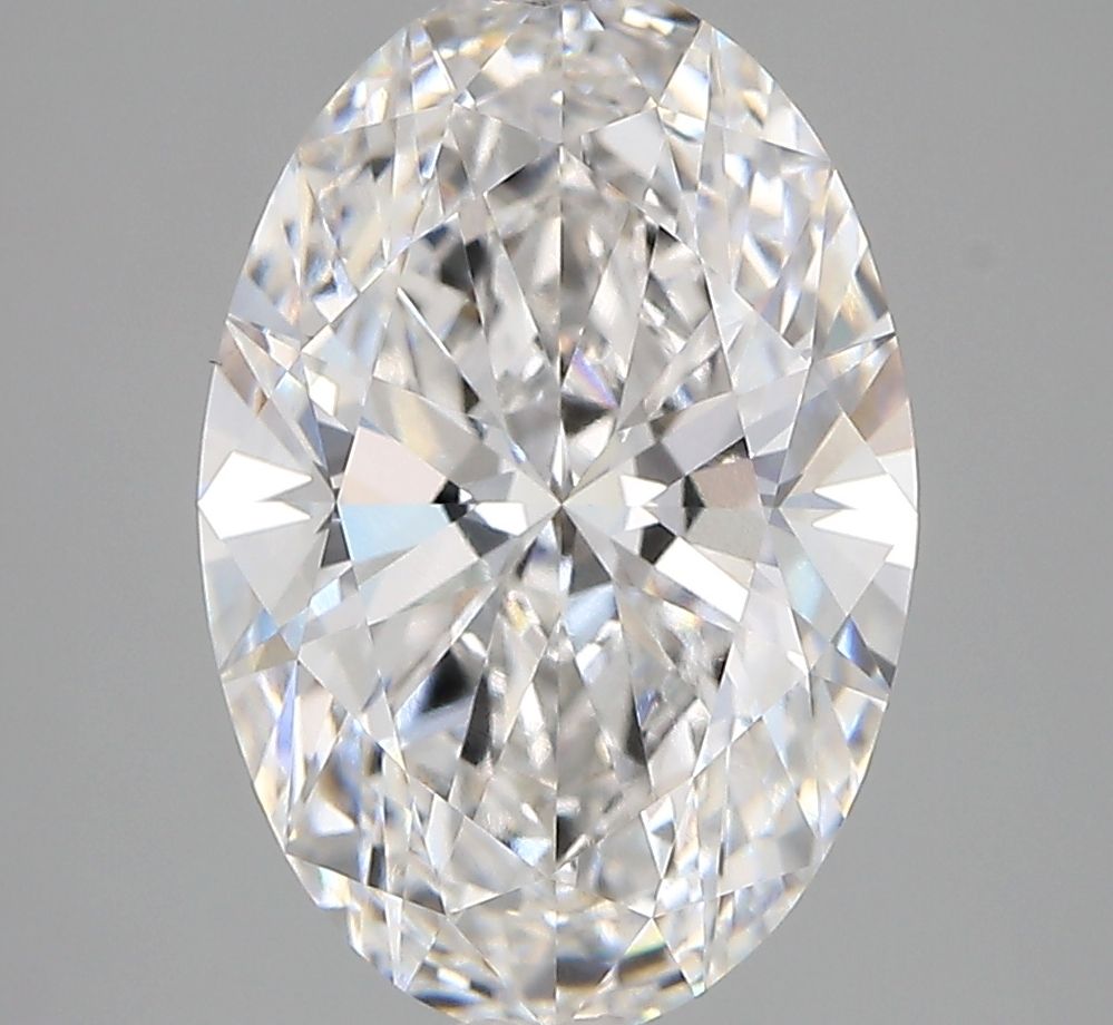4.26ct Oval F VVS1 Lab-Grown Diamond