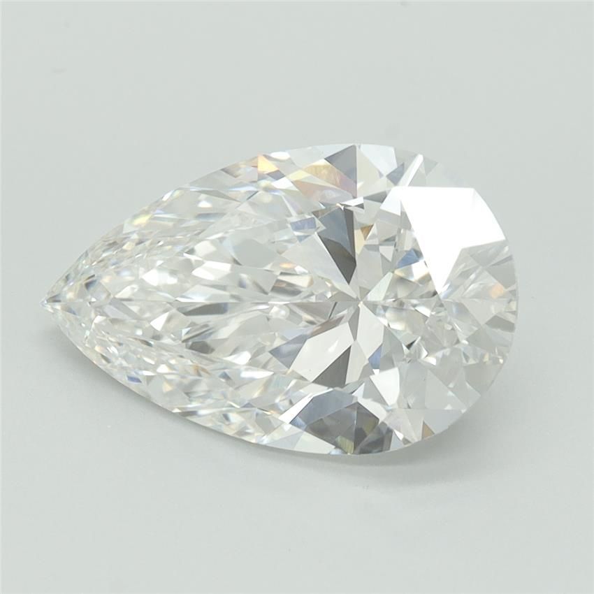 4.06ct Pear F VVS2 Lab-Grown Diamond
