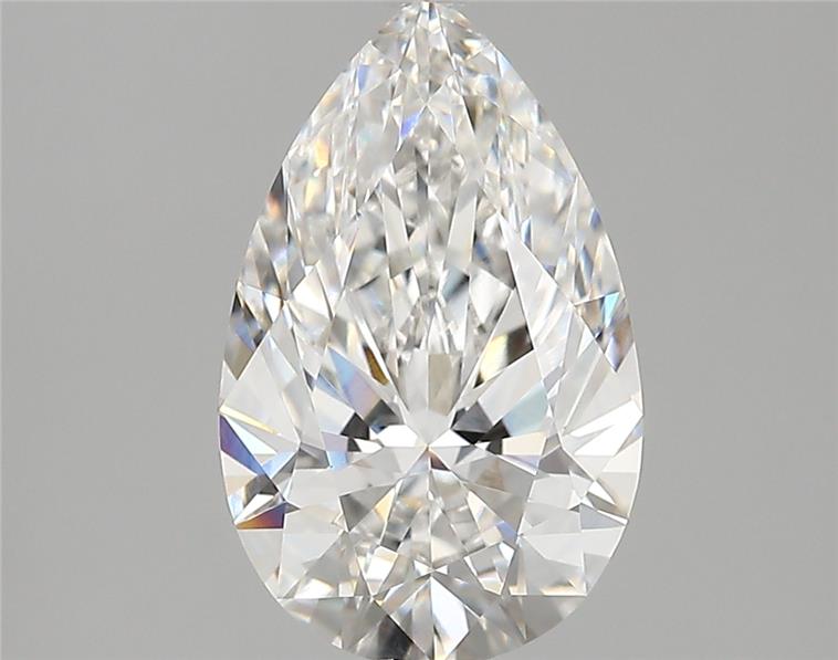 2.76ct Pear E VVS1 Lab-Grown Diamond