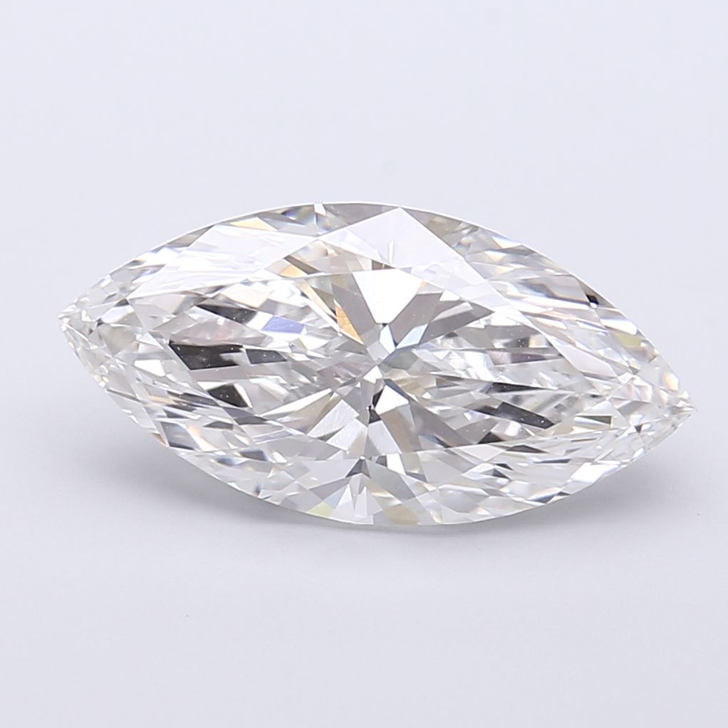 3.73ct Marquise F VVS2 Lab-Grown Diamond