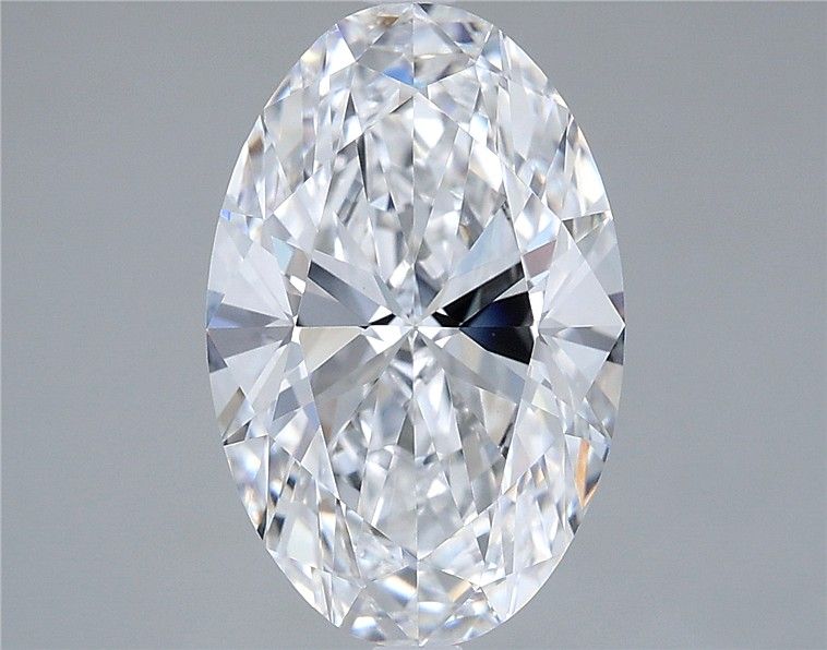 3.53ct Oval D VVS2 Lab-Grown Diamond