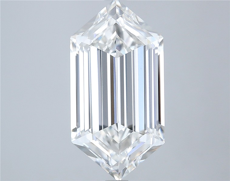 4.07ct Hexagonal E VS1 Lab-Grown Diamond